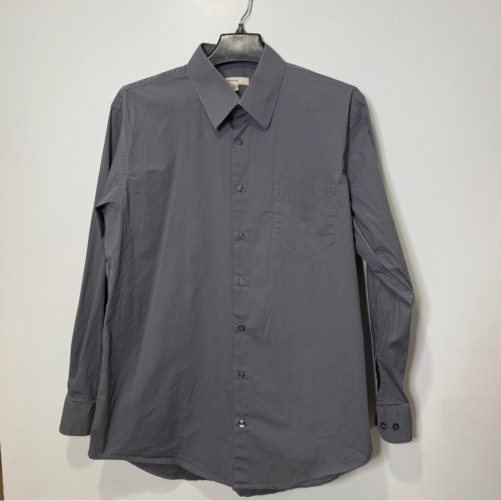 Merona‎ Men's Gray Button Down Shirt